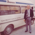 Maurice Summerfield at the Ibanez factory, Nagoya, Japan.jpg